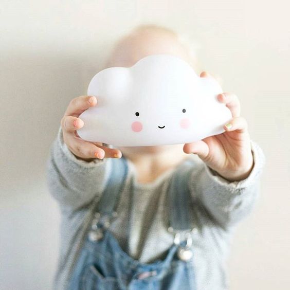 light cloud lamp can be used as a pretty night light