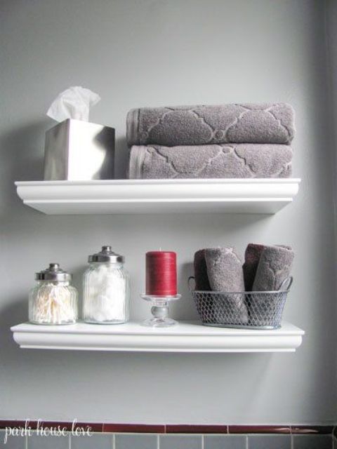 35 Floating Shelves Ideas For Different Rooms - DigsDigs