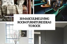 30 masculine living room furniture ideas to rock cover