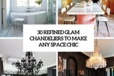 30 refined glam chandeliers to make any space chic cover