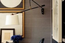 31 stylish wall sconce with a traditional lampshade