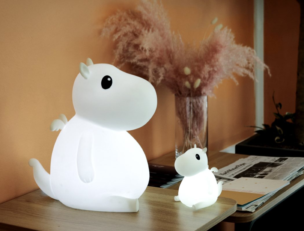 The Bero lamp is available in two version - a smaller and a larger one, and is a great bedside table for a kids' room