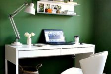 06 feel more natural and calm with a green statement wall