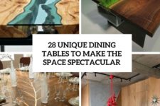 28 unique dining tables to make the space spectacular cover