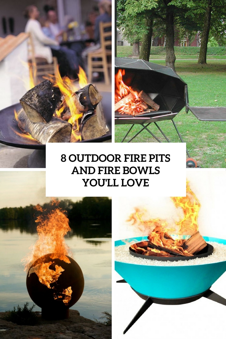 outdoor fire pits and fire bowls you'll love