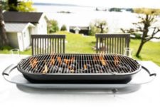 table-safe charcoal Social Barbecue by INDEED