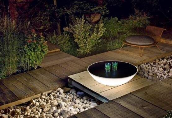 Terra solar lamps and tables by designer Jean Marie Massaud  (via www.digsdigs.com)