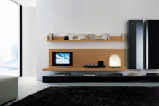 wall TV units and media centers by Jesse
