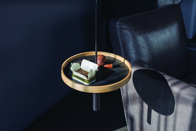 The design can also be used as a side table