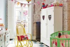 11 The kids room has also original stone walls, beams and fun and colorful furniture