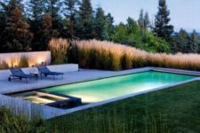 14 underwater pool lights in the pool and jacuzzi – you don’t need more