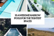30 awesome narrow pools for the tightest spaces cover