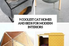 9 coolest cat beds and homes for modern interiors cover