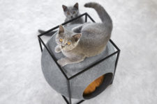 cube cat home by Meyou