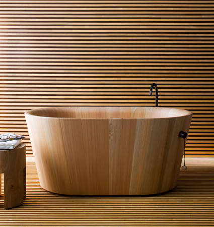 Japanese tub by Matteo Thun (via www.homedit.com)
