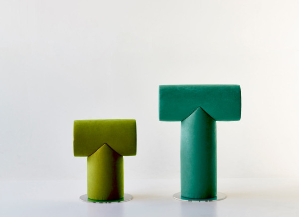 Mr. T. stool by Ola Giertz (via design-milk.com)