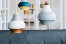 01 Cirque lamps are inspired by hot air balloons and carousels of Tivoli amusement park in Copenhagen