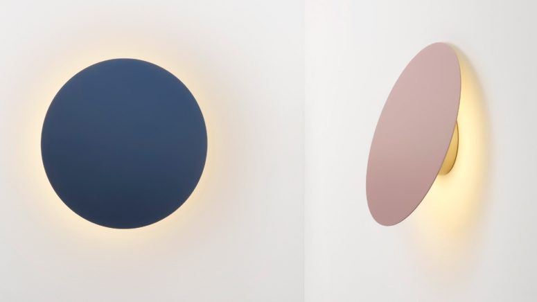Polar Wall Light Pivots To Imitate The Moon Phases