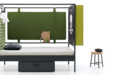 02 There are desktops, LED lights, shelves and many accessories that are available with this bed