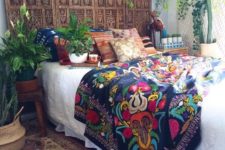 09 super colorful boho and gypsy printed bedding