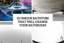 10 unique bathtubs that will change your bathroom cover