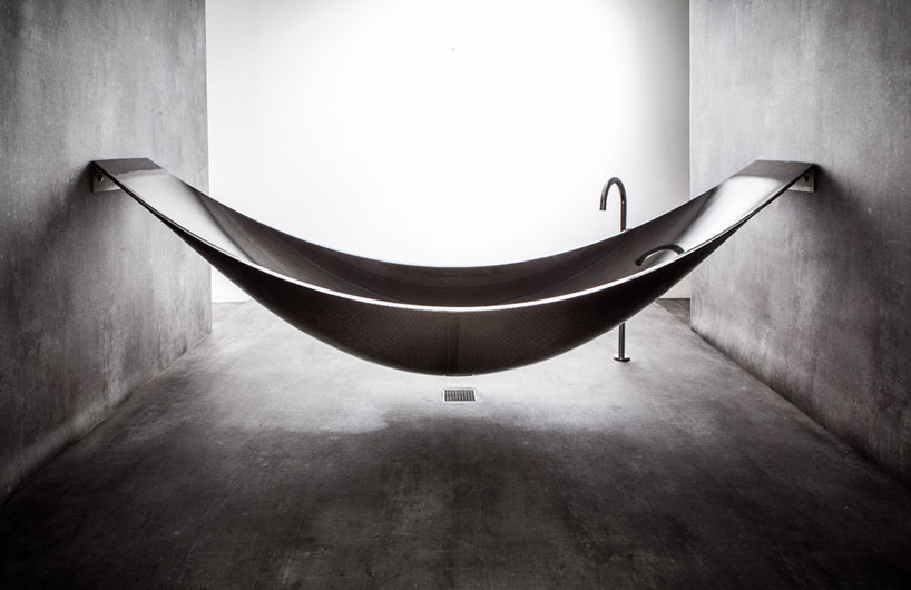 Vessel tub by Splinter Works (via www.designboom.com)