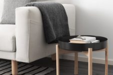 03 These are two key pieces of Ypperlig collection, a sofa and a wooden stand side table