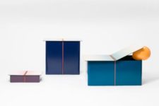 05 minimalist colorful coffee tables or ottomans with storage compartments inside