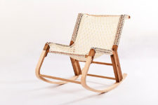 06 The chair from the colleciton looks boho and rustic like no other
