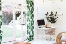 13 banana leaf print curtains are an easy and budget-friendly way to spruce up your space for summer