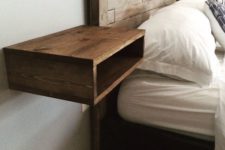 17 minimalist open box bedside table is an idea that will fit many spaces