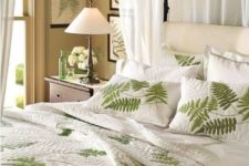 24 a fern leaf bedding set screams spring or summer, and textures inspire