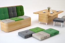 Convertible furniture by Julia Kononenko