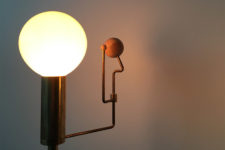 01 The Orrery Lamp is inspired by the solar system and 19th century orreries, which were used to show the position of the planets