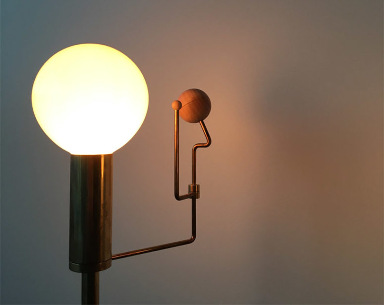 Orrery Lamp Inspired By The Solar System