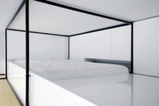 07 The bedroom features a platform, which acts as a bed and some cabinets – who needs more for comfortable sleep