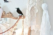11 floating ghosts of lace and doilies for cool home decor