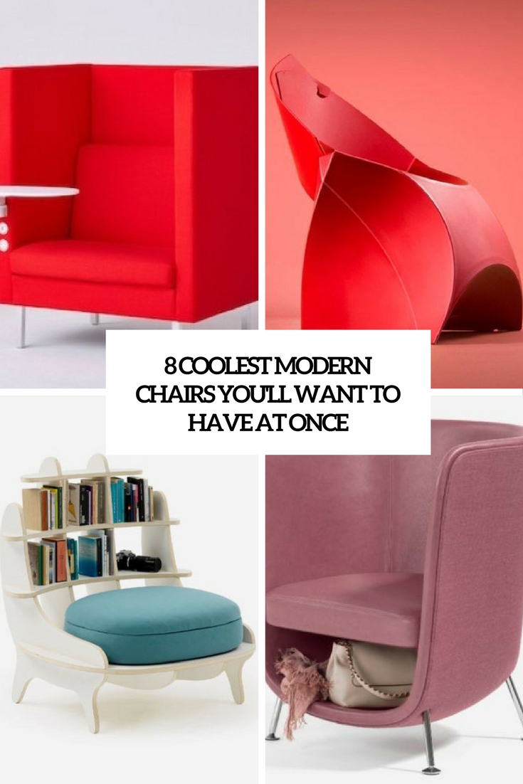 coolest modern chairs you'll want to have at once