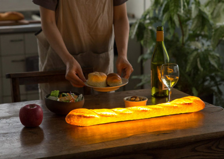 Pampshade Lamp Collection Shaped As Real Bread