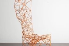 01 Pylon chair was originally created by Tom Dixon in 1991, and today it’s manufactured by Capellini