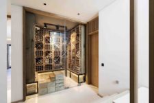 stylish wine cellar design