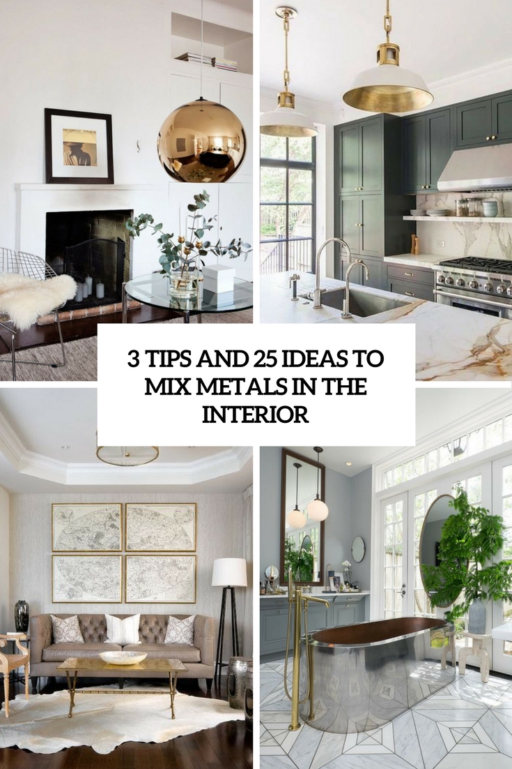 tips and 25 metals to mix metals in the interior