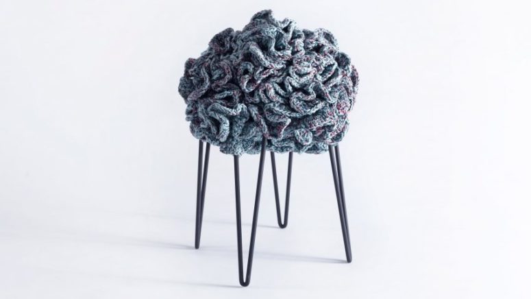 crochet petal stools by Iota (via https:)