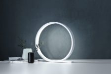 Loop table lamp by Timo Niskanen