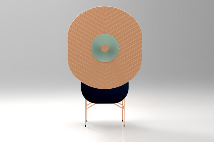 Polifemo is a unqiue and bold storage cabinet inspired by cyclops of Greek mythology, its name is from one legend