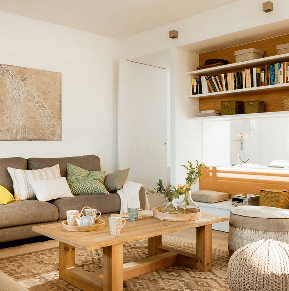 This spacious Spanish apartment is super functional and useful for everyone, from parents working at home to kids and guests