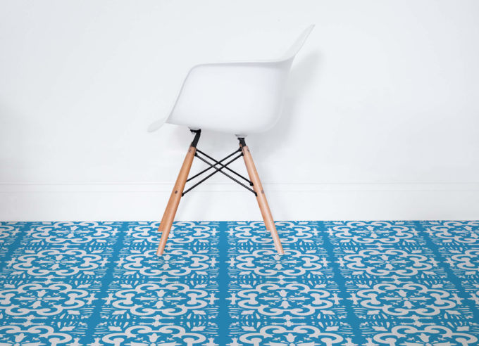 Porto flooring will remind you of traditional Portuguese tiles called azulejo and their motifs