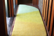 03 Sunrise rug imitates a natural thing and it is a fit for narrow spaces