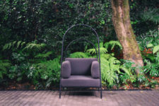 03 The design is modern and comfy, it’s sure to be a hit in your backyard or even in your living room
