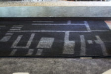 05 Rahita rug in black and white will fit modern monochromatic spaces